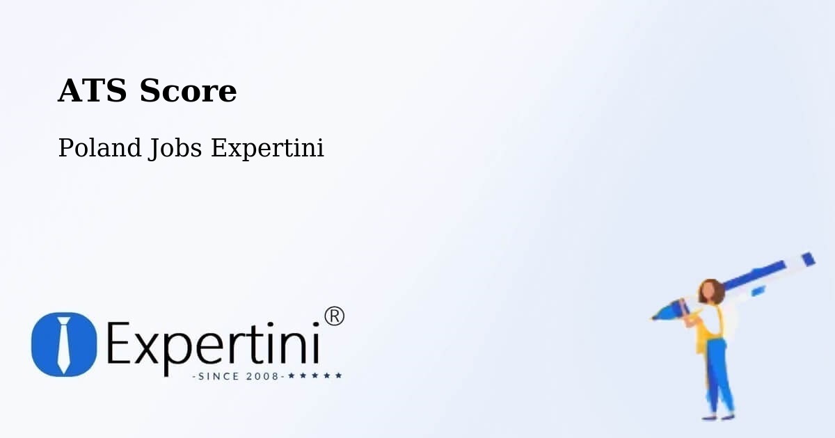 Resume ATS Score & Job Description Match Tool – Lipka - Poland Jobs Expertini