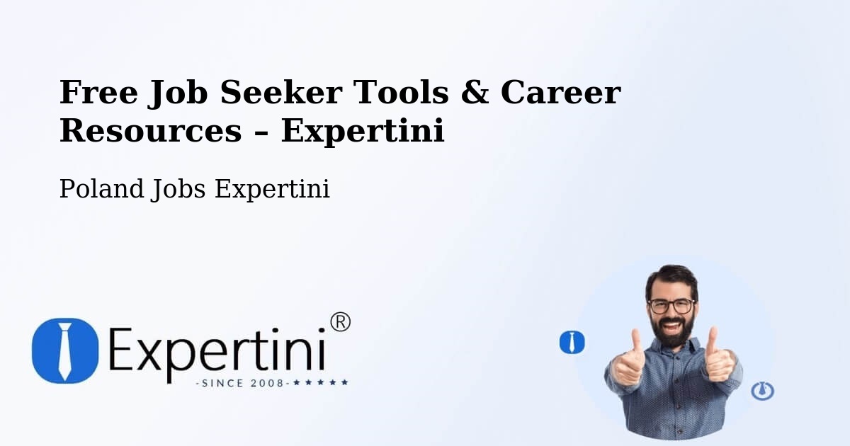 Free Job Seeker Tools & Career Resources – Lipka - Lipka, Poland Jobs Expertini