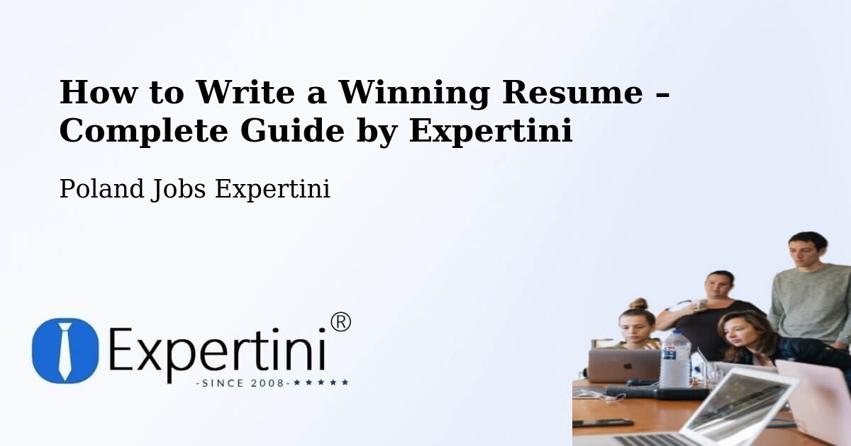 Resume Writing Guide for Job Seekers – Lipka - Lipka, Poland Jobs Expertini